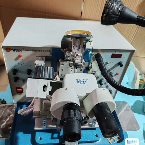 友邦科技 UB863C型超声波金丝球焊机，实物如图，只会开机 ~议价