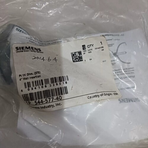 工程剩余原装正品西门子温度传感器 544-577-40现 ~议价