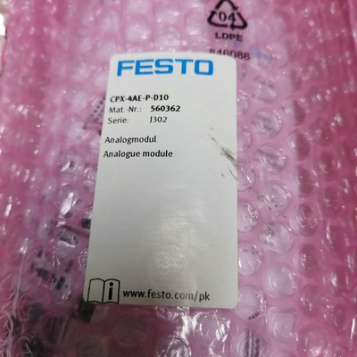 FESTO模拟量模块、订货号560362、型号CPX-4AE ~议价