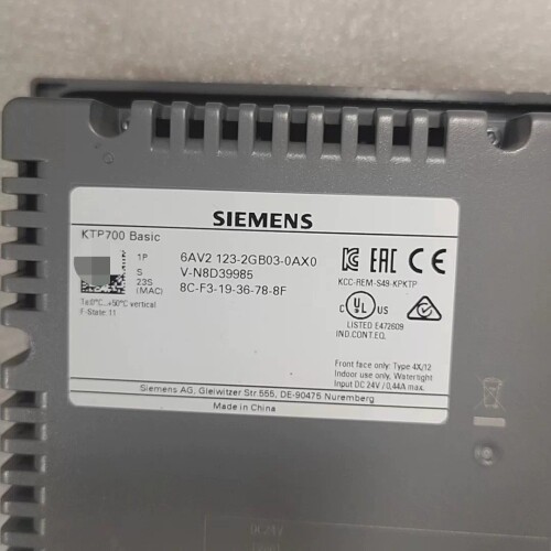 西门子触摸屏6AV2 123-2GB03-0AX0 二手拆机 ~议价