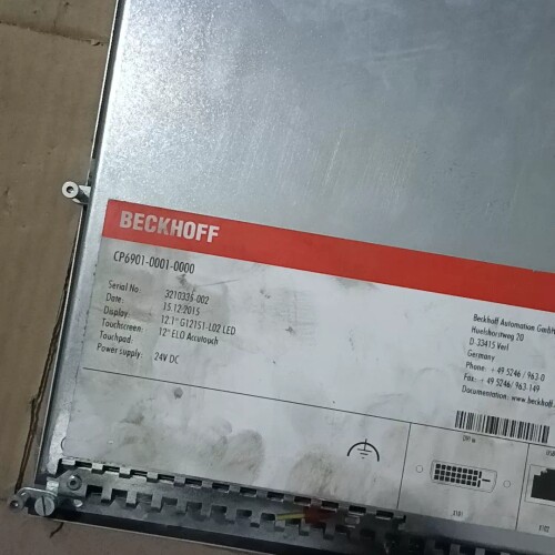 倍福BECKHOFF CP6901-0001-0000触摸屏 ~议价