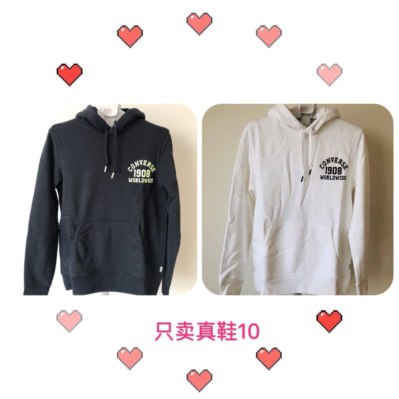 正品匡威男装新款连帽运动卫衣休闲套头衫男款10004678-A03-A01