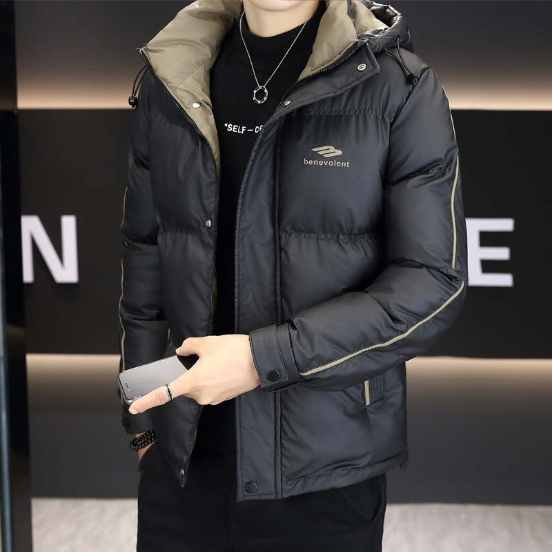 棉服男款冬季加厚外套2025年新款男士羽绒棉衣冬装短款棉袄韩版潮