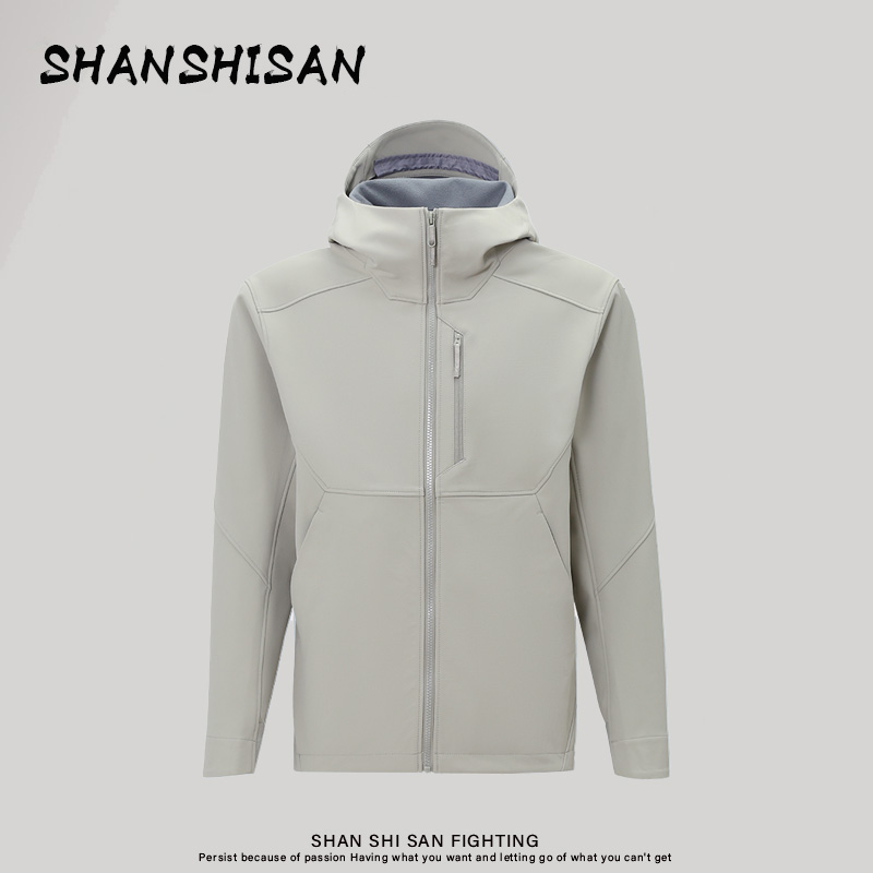 秋冬软壳经典！！通勤户外运动软壳外套防风防水冲锋衣外套061