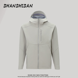 春季 通勤户外运动软壳外套防风防水冲锋衣弹力外套061 软壳经典