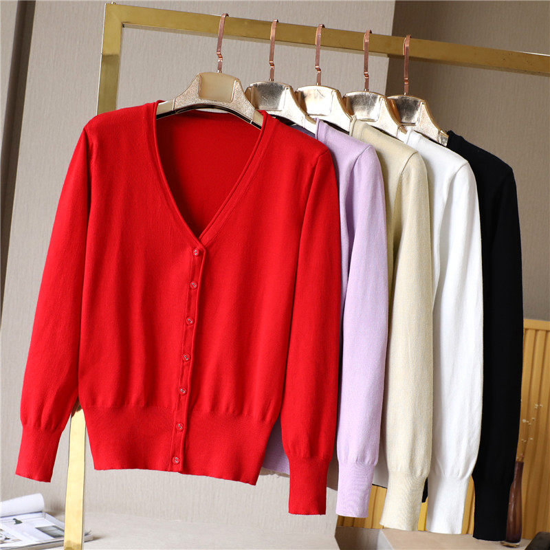 秋季初冬装毛衣针织开衫纯色外搭短款披肩春秋修身外套女外穿大码在类目 女装/女士精品, 毛针织衫中 - 来自Buy2taobao.com提供专业的淘宝代购服务