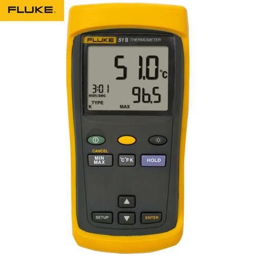 FLUKE福禄克F51-II/F52-II/F53-2/F54-2手持接触式热电偶测温仪