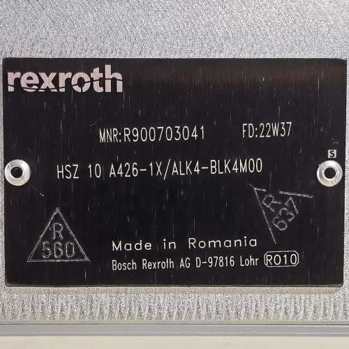 R900703041  HSZ10A426-1X/ALK4-BLK4M00 # Rexroth//力士乐