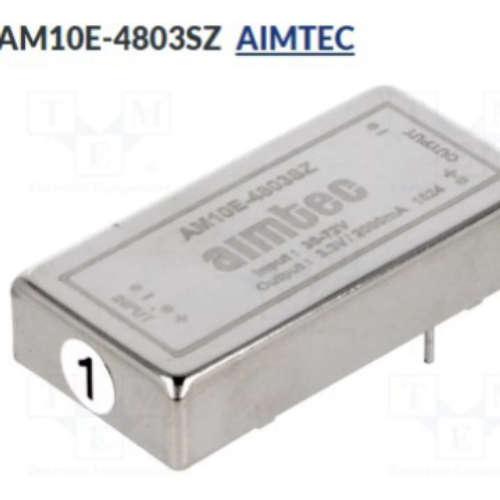 AM10E-4803SZ   AIMTEC转换器: DC/DC; 10W; U输入: 36÷72V;