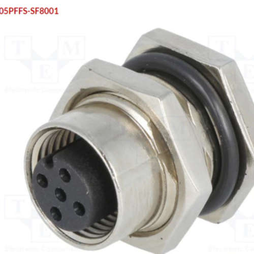 AMPHENOL  M12A-05PFFS-SF8001   圆形连接器  插座; M12;