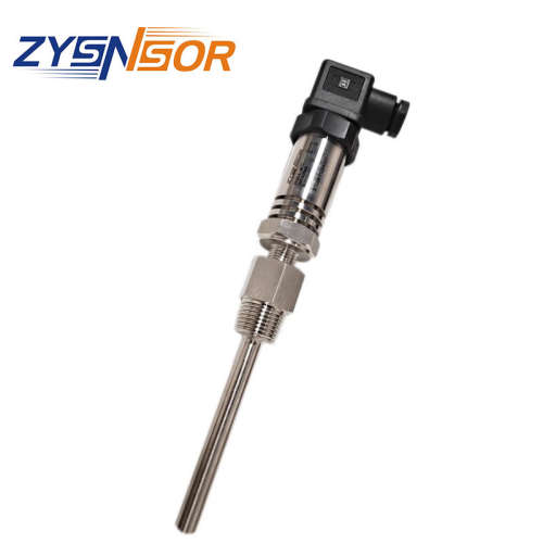 ZYSNSOR温度传感器RTD04-112X4-201 0-50℃ 450MM电流输出1/4*1/2