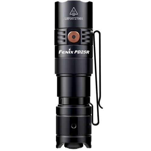 Fenix菲尼克斯 PD25R手电筒强光超亮户外便携高亮小直筒充电手电