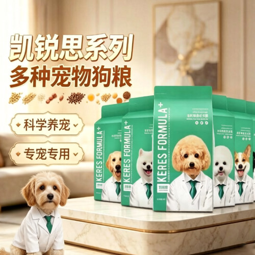 凯锐思全价狗粮成幼犬奖励2kg