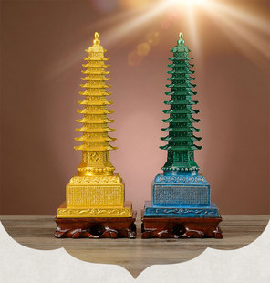 铜文昌塔摆件办公室书桌家居装饰摆件文昌塔旗舰店书房中式礼品