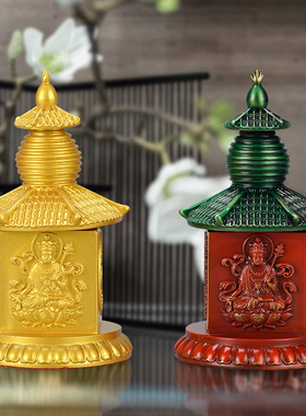纯铜虚空藏菩萨舍利塔