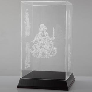 宝箧印陀罗尼塔五轮塔舍利塔宝箧印塔佛塔像有机玻璃罩3号带底座