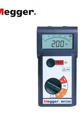 Megger梅凯MIT200绝缘电阻测试仪MIT210、MIT220、MIT230兆欧表