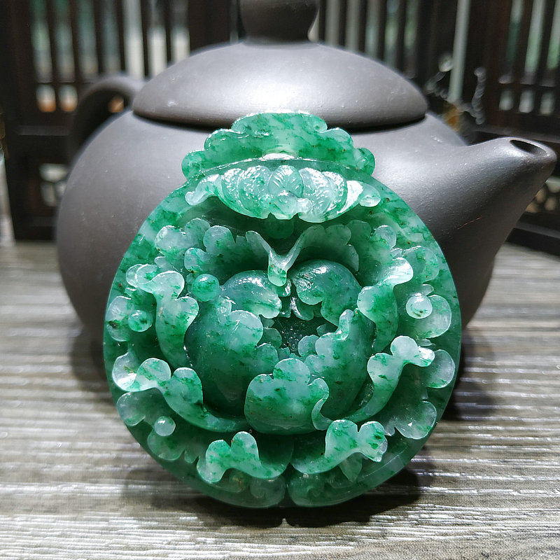 独山玉石南阳玉佩挂件饰品吊坠