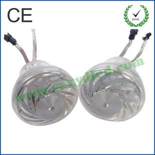 6公分60mm高杯幻彩全彩LED点光源户外18LEDs 游艺灯ws2811