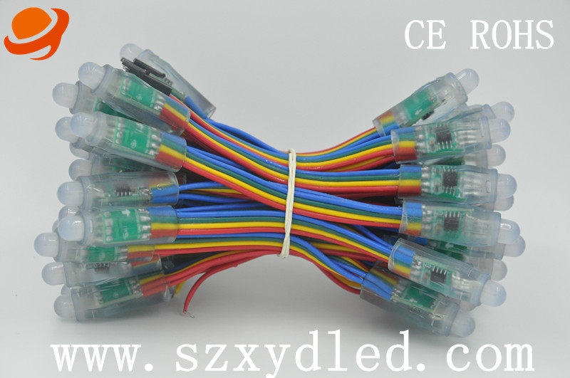 DMX512全彩外露防水灯串LLED球泡灯