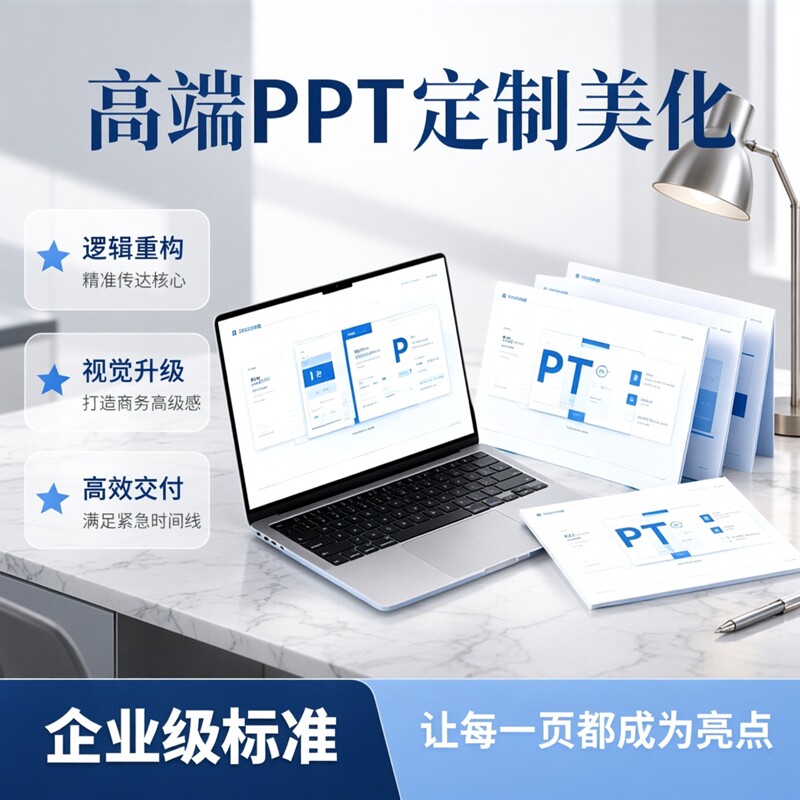 PPT代做定制美化幻灯片优化课件图片