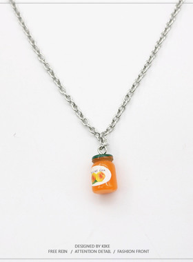 ins钛钢儿童百搭毛衣链