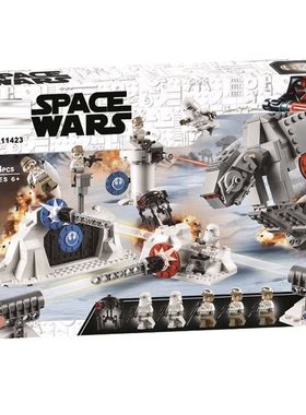 星球大战系列75241决战回音基地男孩拼装积木玩具114机甲模型9岁