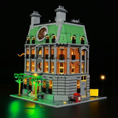 英雄奇异博士至圣所高难度男孩拼装积木6岁新品模型10岁以上