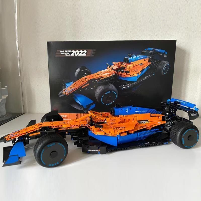 迈凯伦f1赛车42141方程式科技机械组高难度拼装积木男孩汽车系列