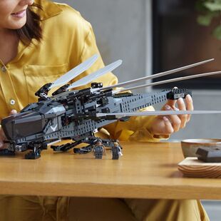 沙丘皇家扑翼机积木直升机飞机儿童男孩拼装益智类玩具高难度男孩