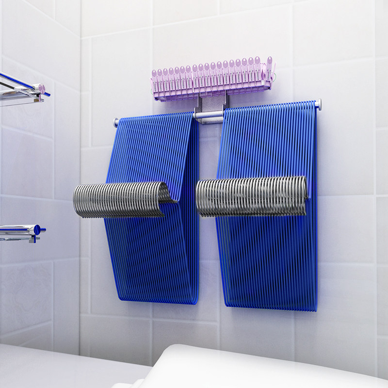 304不锈钢衣架收纳神器免打孔强力壁挂衣架收纳阳台多功能置物架,收纳整理,金属衣架,淘宝优惠券,粉丝福利购,淘宝优惠卷