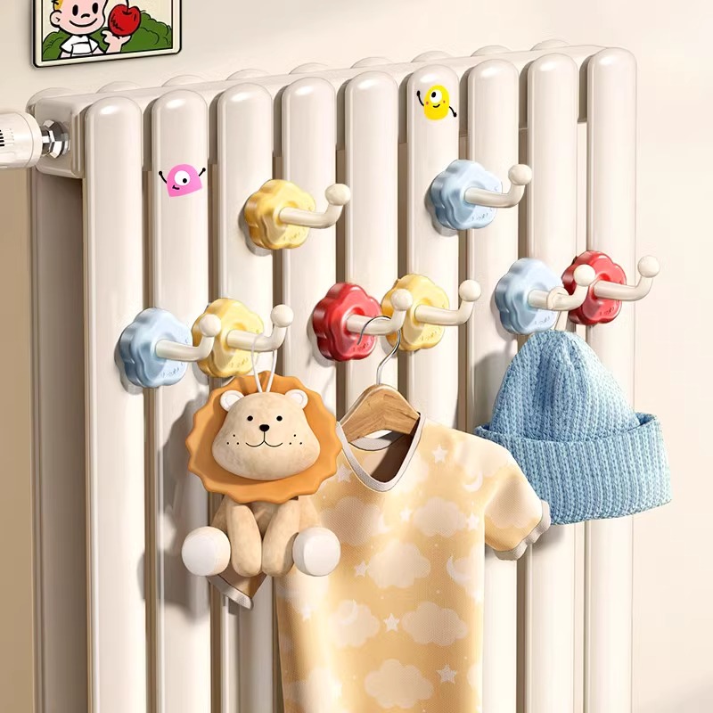 多巴胺暖气片挂钩晾衣架置物架专用管上的挂晒家用烘干凉衣架神器
