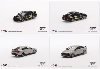 MINIGT 1:64 现代 伊兰特 Elantra 伊莱特 KONA  仿真合金汽车模