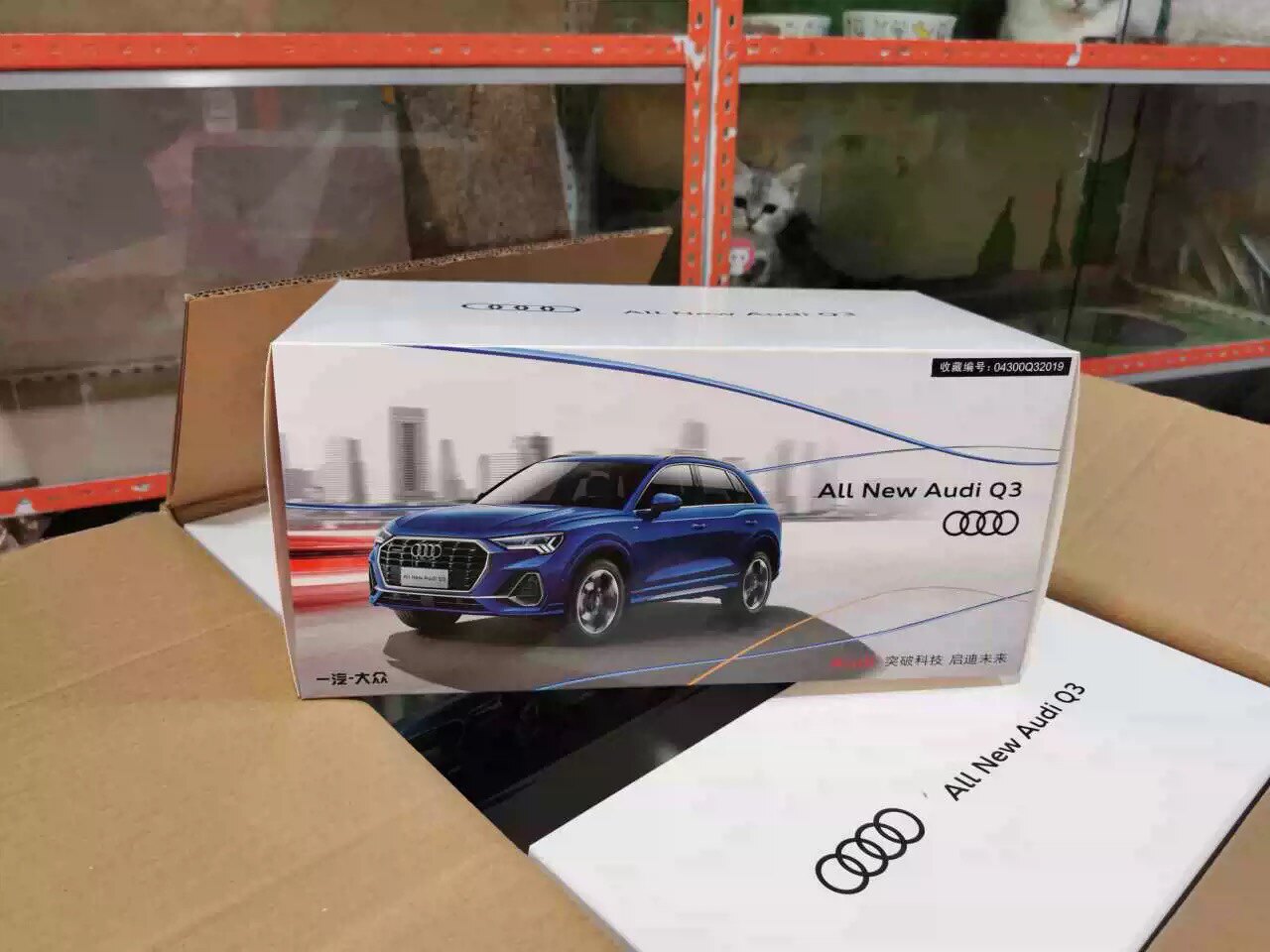 1:18原厂全新奥迪q3车模 一汽奥迪q3 2019款 仿真合金汽车模型