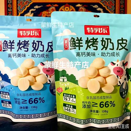 特乳乐内蒙古鲜烤奶条高钙零食