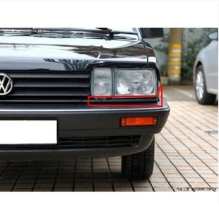 大众桑塔纳普桑99新秀06款景畅大灯饰条灯眉眉条保险杠中网饰条