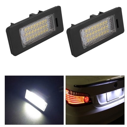 适用宝马X6F10E60E70E82E39E90E92E93系LED牌照灯X5X3车牌灯改装