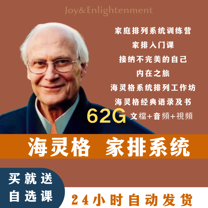 海灵格家排合集家庭排列经典心理学课程