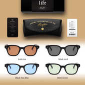 Montma美式 复古M279超轻户外偏光眼镜男女太阳镜开车驾驶摩托墨镜