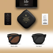 Montma美式 轻量复古折叠偏光眼镜户外男女太阳镜开车驾驶摩托墨镜