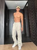 杏 直筒显瘦宽松百搭休闲长裤 黑 潮流痞帅工装 JZD 美式 春装 裤 男