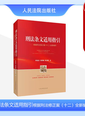 人民法院出版社刑法条文适用指引
