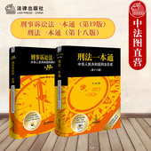 2本套 第19版 2025新 正版 刑法一本通第十八版 刑事诉讼法一本通 刑诉刑法法律法规工具书实务司法解释指导案例 法官检察官参考书