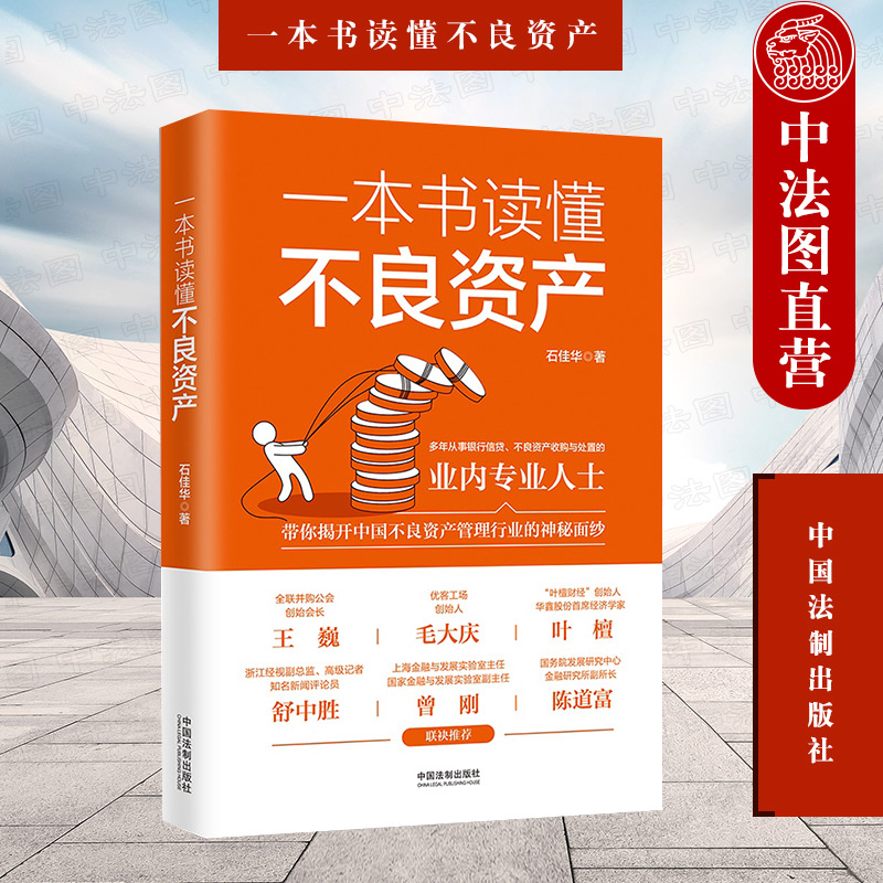 正版 一本书读懂不良资产 石佳华 国内不良资产行业运作方式 不良资产业务实操案例解析基本原理 法律实务参考书 中国法制出版社