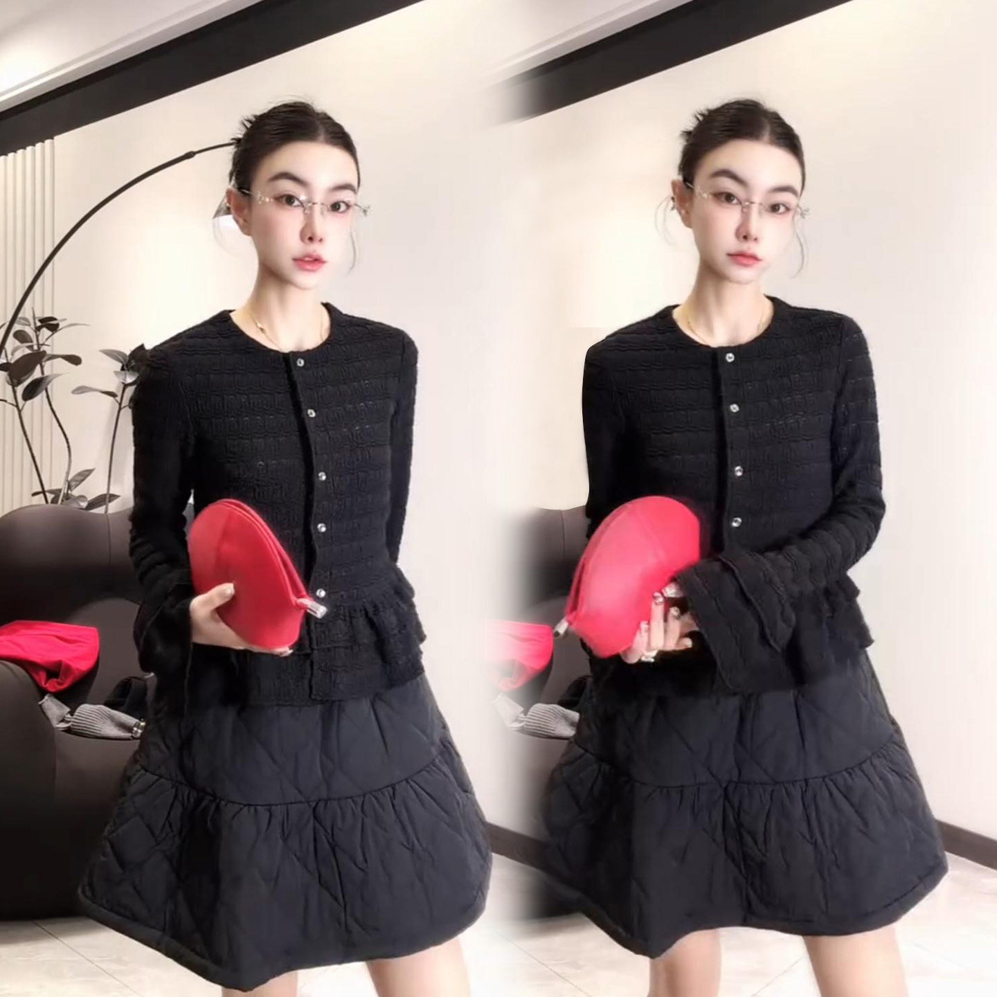 欧货设计感荷叶边气质喇叭袖上衣女2026早春新款时尚洋气百搭小衫,女装/女士精品,T恤,淘宝优惠券,粉丝福利购,淘宝优惠卷