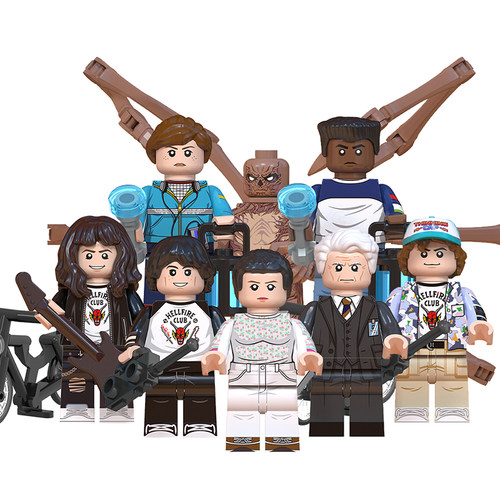 兼容乐高怪奇物语积木人仔