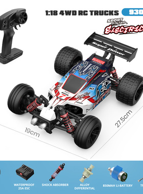 七叔的日常 ENOZE PX9300E 有刷版 9300 全比例入门级RC遥控车