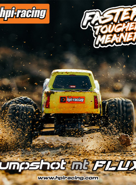 七叔 160030 HPI Jumpshot MT FLUX 后驱高速大脚车 1/10