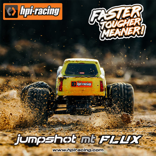 七叔 160030 HPI Jumpshot MT FLUX 后驱高速大脚车 1/10