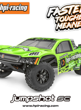 七叔 HPI 160261 Jumpshot SC V2 有刷后驱入门级短卡 1/10